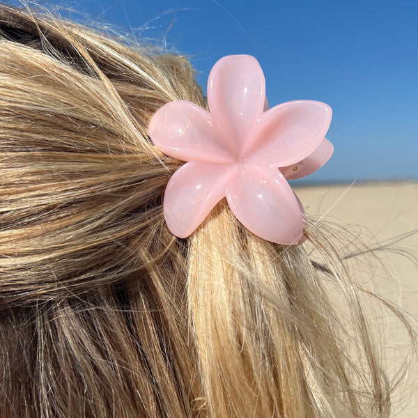 Flower hair clip - Strawberry