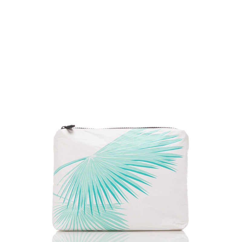 Palms Pouch turquoise - Small