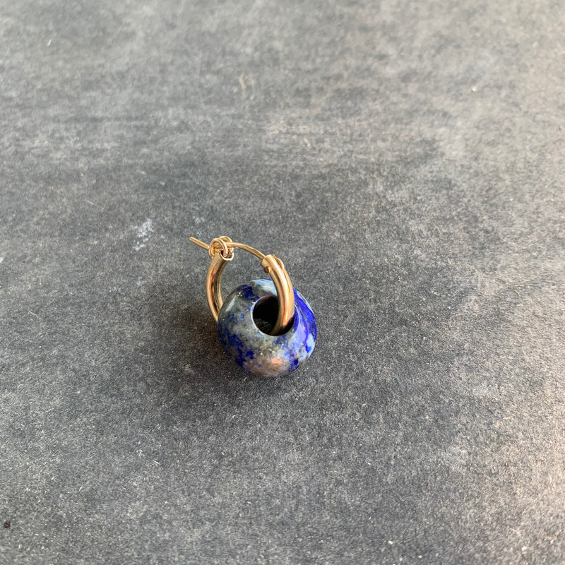 Lapis Lazuli BEAD earring