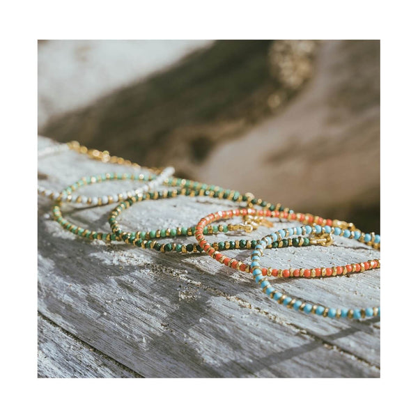 Stone bracelet - Turquoise Lagoon