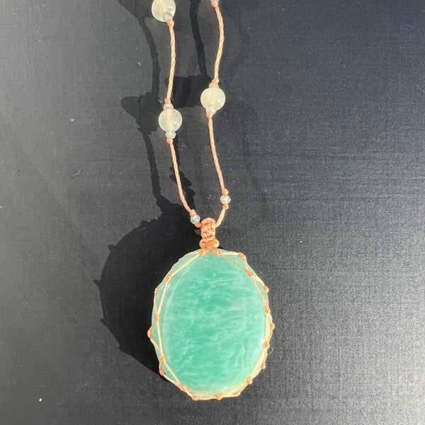 ONE necklace - Amazonite Oval